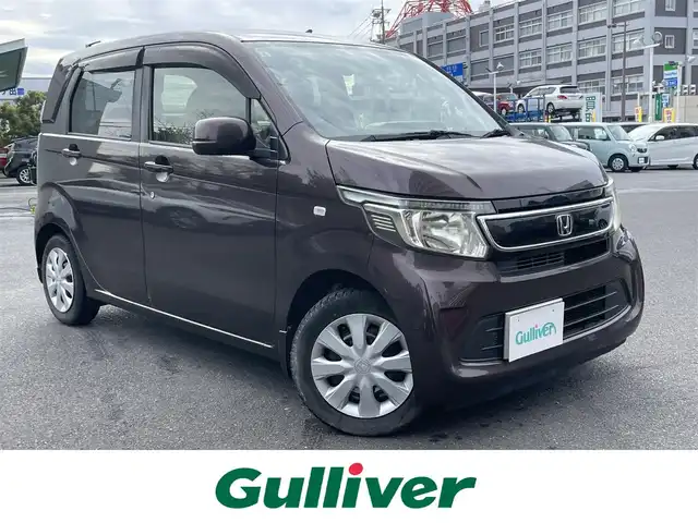 ホンダ Ｎ ＷＧＮ G 島根県 2014(平26)年 6.6万km プレミアムディープモカパール 社外CDオーディオ　/アイドリングストップ　/横滑り防止装置　/スマートキー　/プッシュスタート　/純正フロアマット　/スペアキー１本