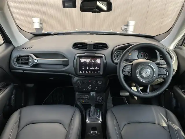 クライスラー・ジープ ジープ レネゲード リミテッド 4xe 長野県 2022(令4)年 3.9万km 青Ｍ CarPlay /ブラックレザーシート /シートヒーター /ステアリングヒーター /PWシート /純正ナビ /フルセグTV /バックカメラ /ACC /ブラインドスポット /レーンキープ /LEDヘッドライト /ドラレコ /ルーフレール /スマートキー /ETC