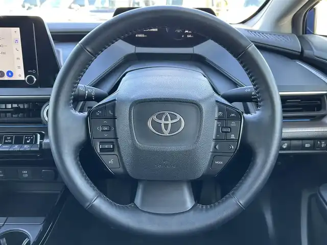 トヨタ プリウス U 栃木県 2023(令5)年 4.2万km ダークブルー トヨタセーフティセンス/純正8インチディスプレイオーディオ/フルセグTV/Bluetooth/AppleCarPlay/MiraCast/パノラミックビューモニター/ビルトインETC2.0/上級ファブリックシート/シートヒーター/LEDヘッドライト/オートハイビーム/アクセサリーコンセント/クリアランスソナー/レーダークルーズコントロール/スマートキー/スペアキー/保証書/取説