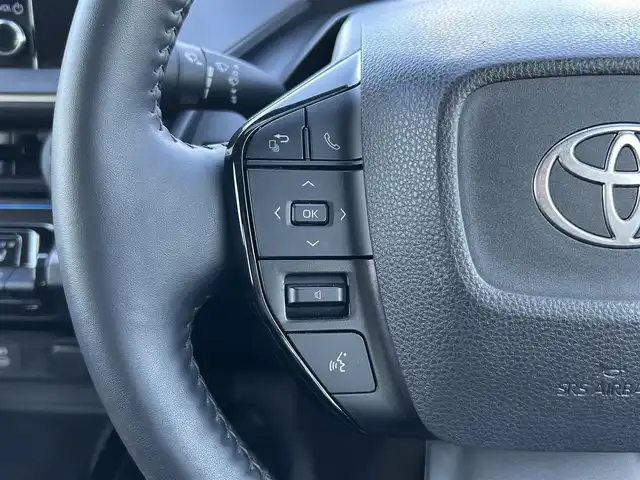 トヨタ プリウス U 栃木県 2023(令5)年 4.2万km ダークブルー トヨタセーフティセンス/純正8インチディスプレイオーディオ/フルセグTV/Bluetooth/AppleCarPlay/MiraCast/パノラミックビューモニター/ビルトインETC2.0/上級ファブリックシート/シートヒーター/LEDヘッドライト/オートハイビーム/アクセサリーコンセント/クリアランスソナー/レーダークルーズコントロール/スマートキー/スペアキー/保証書/取説