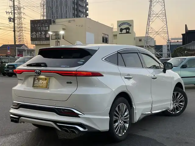 トヨタ ハリアー ハイブリッド Z レザーパッケージ 愛知県 2021(令3)年 7.3万km ホワイトパールクリスタルシャイン 純正11インチナビ/フルセグTV/アラウンドビューモニター/モデリスタエアロ・グリル/アダプティブクルーズコントロール/JBLサウンド/トヨタセーフティセンス/シートヒーター/エアシート/パワーシート/ステアリングヒーター/ETC2.0