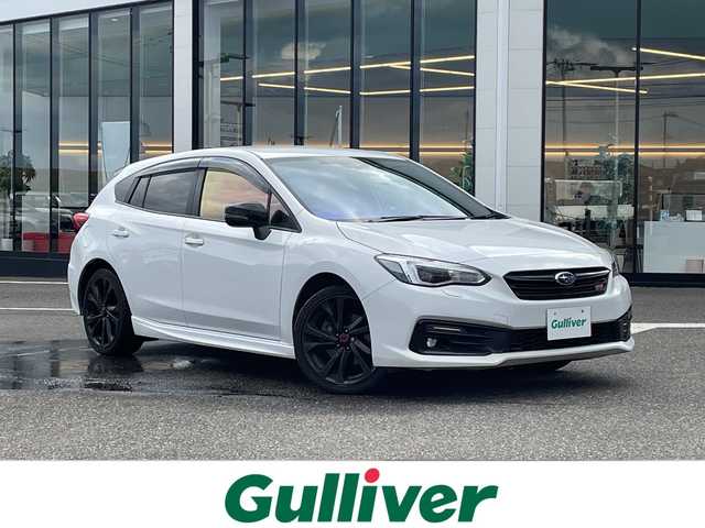スバル インプレッサ スポーツ STI スポーツ 新潟県 2021(令3)年 5.3万km セラミックホワイト 4WD/純正ナビ（Bluetooth/DTV）/ワンオーナー/バックカメラ/パワーシートメモリ/BSM（ブラインドスポットモニター）/AVH（オートビークルホールド）/SRH（ステアリング連動ヘッドランプ）/コーナーセンサー/パドルシフト/衝突軽減ブレーキ/純正18インチアルミホイール/LEDヘッドライト/クルーズコントロール/ステアリングスイッチ/アイドリングストップ/パーキングアシスト/STIマフラー/社外ETC/ドアバイザー/電動格納ミラー