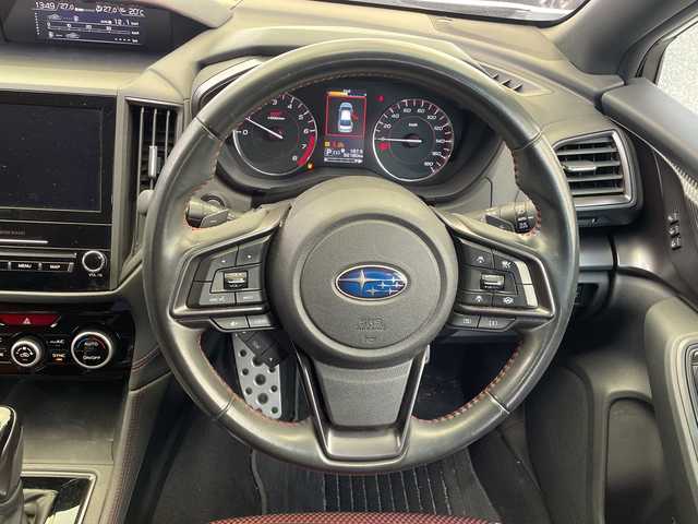 スバル インプレッサ スポーツ STI スポーツ 新潟県 2021(令3)年 5.3万km セラミックホワイト 4WD/純正ナビ（Bluetooth/DTV）/ワンオーナー/バックカメラ/パワーシートメモリ/BSM（ブラインドスポットモニター）/AVH（オートビークルホールド）/SRH（ステアリング連動ヘッドランプ）/コーナーセンサー/パドルシフト/衝突軽減ブレーキ/純正18インチアルミホイール/LEDヘッドライト/クルーズコントロール/ステアリングスイッチ/アイドリングストップ/パーキングアシスト/STIマフラー/社外ETC/ドアバイザー/電動格納ミラー