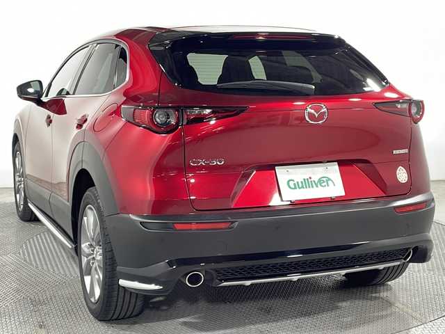 マツダ ＣＸ－３０ XD Lパッケージ 広島県 2021(令3)年 2.9万km ソウルレッドクリスタルM 純正８．８型ナビ　/全周囲カメラ　/フルエアロ　/レーダークルーズコントロール　/シートヒーター　/パワーシート　/フルセグ　/パワーリアゲート　/ステアリングヒーター/ブラインドスポットモニター　/ドラレコ　/ETC/純正１８インチアルミホイール(215/55/R18)/エアバック（運転席/助手席/サイド/カーテン）