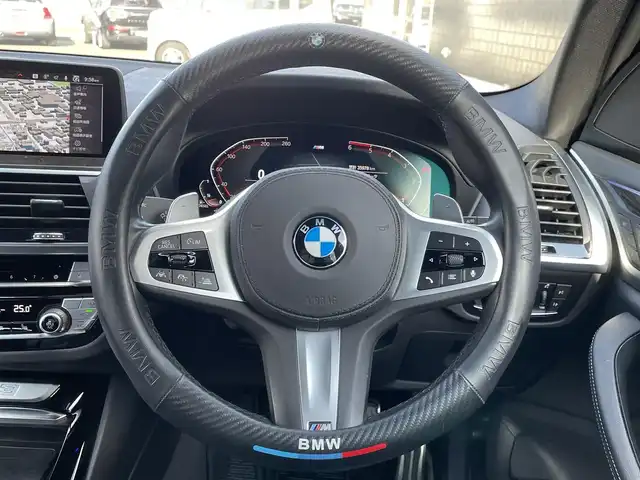 ＢＭＷ ＢＭＷ Ｘ３ xDrive20d Mスポーツ 静岡県 2020(令2)年 3.6万km アルピンホワイトⅢ 黒革/ハイラインパッケージ/・ ランバーサポート/・ リヤシートヒーティング/・ヴァーネスカレザーシート/・ポプラグレーファインウッドインテリアトリム/純正ナビ/(Bluetooth/AppleCaPlay/USB/CD/フルセグ)/メモリー付きパワーシート/ワイヤレスチャージング/ACC/BSM/DSC/HDC/360°カメラ/アダブティブLEDライト/Mライトアロイホイールダブルスポークスタイリング/ルーフレール/前後ドライブレコーダー/ETC/保証書/取扱説明書