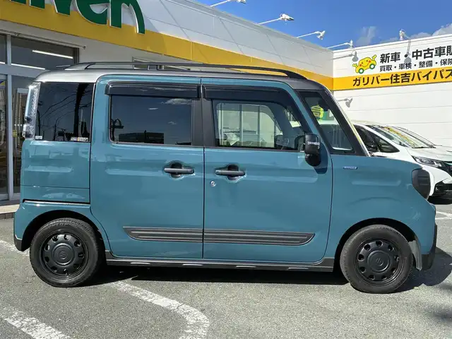 スズキ スペーシア ギア HYBRID XZターボ 静岡県 2020(令2)年 3.5万km デニムブルーメタリック/ガンメタ 禁煙車/ワンオーナー /デュアルカメラブレーキサポート/車線逸脱警報機能/先行車発進お知らせ機能/アダプティブクルーズコントロール/誤発進抑制機能/後方誤発進抑制機能/ハイビームアシスト/後退時ブレーキサポート/リアパーキングセンサー/純正メモリーナビ/フルセグテレビ/Bluetooth/DVD再生/アラウンドビューモニター/両側パワースライドドア/LEDヘッドライト/シートヒーター/ドライブレコーダー/スマートキー/スペアキー/新車保証書/取扱説明書