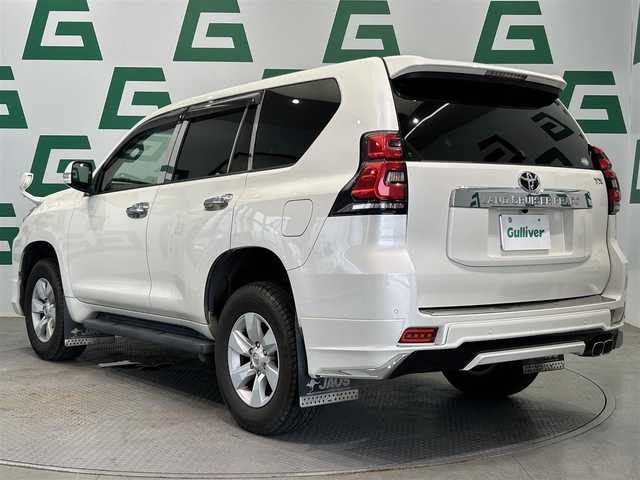 トヨタ ランドクルーザー プラド TX 鹿児島県 2018(平30)年 5.4万km ホワイトパールクリスタルシャイン ワンオーナー/純正７インチナビ【NSZT-W66T】/(AM.FM.CD.DVD.TV.Bluetooth)/フルセグTV/バックモニター/モデリスタエアロ/サンルーフ/社外前後ドライブレコーダー/ビルトインETC/スマートキー　スペアキー１本/プリクラッシュセーフティ/ダウンヒルアシストコントロール/前後コーナーセンサー/センターデフロック