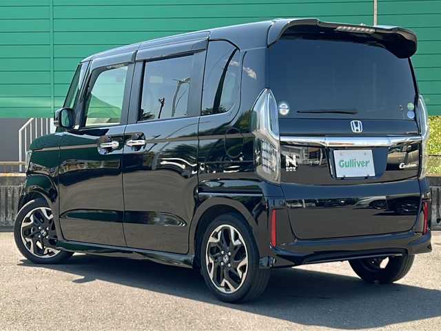 ホンダ Ｎ ＢＯＸ カスタム G EX ターボ ホンダセンシング 茨城県 2020(令2)年 4.7万km クリスタルブラックパール 純正SDナビ/Bluetooth/AppleCarplay/バックカメラ/ホンダセンシング/・衝突軽減ブレーキ/・誤発進抑制機能/・歩行者事故低減ステアリング/・路外逸脱抑制機能/・アダプティブクルーズコントロール/・先行者発進お知らせ機能/・標識認識機能/ETC/プッシュスタート/スマートキー/チップアップシート/純正フロアマット/両側パワースライドドア/オートライト/オートマチックハイビーム/LEDヘッドライト/前方ドラレコ/禁煙車