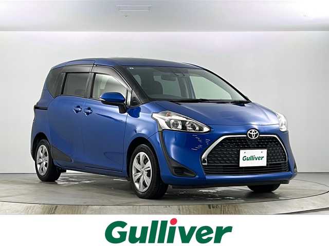 トヨタ シエンタ G 愛知県 2019(令1)年 5.6万km コバルトブルーメタリック 7V型メモリナビ/（Bluetooth/CD/DVD/フルセグTV/USB)/ 品番：AVIC-RW710】/両側パワースライドドア/ETC/ドライブレコーダー/トヨタセーフティセンス/・オートマチックハイビーム/・衝突軽減ブレーキ/・レーンキープアシスト/横滑り防止装置/アイドリングストップ/ヘッドライトレベライザー/オート電動格納ドアミラー/プッシュスタート/スマートキー【スペア1本】/純正ドアバイザー/純正フロアマット/禁煙車