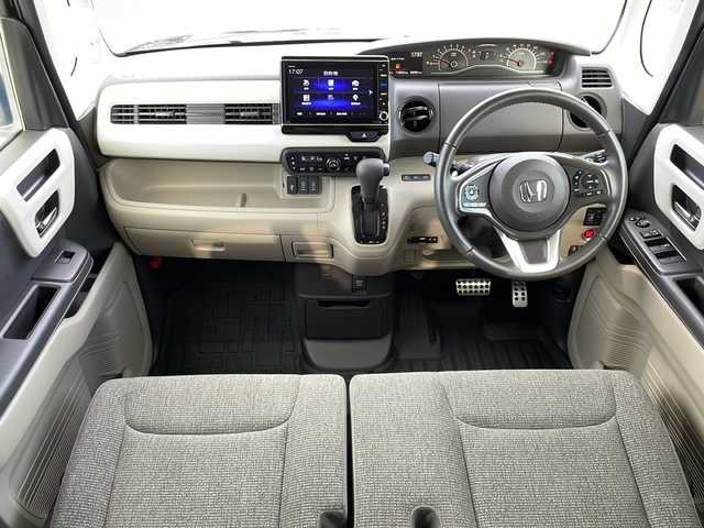 ホンダ Ｎ ＢＯＸ G L ターボ ホンダセンシング 新潟県 2020(令2)年 3.6万km クリスタルブラックパール 純正８インチナビ　/（BT/FM/AM/フルセグTV）/バックカメラ　/ステアリングスイッチ/パドルシフト/両側パワースライドドア　/純正ドライブレコーダー前後　/純正フロアマット　/Ｄ／Ｎシートヒーター　/クルーズコントロール