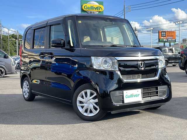 ホンダ Ｎ ＢＯＸ G L ターボ ホンダセンシング 新潟県 2020(令2)年 3.6万km クリスタルブラックパール 純正８インチナビ　/（BT/FM/AM/フルセグTV）/バックカメラ　/ステアリングスイッチ/パドルシフト/両側パワースライドドア　/純正ドライブレコーダー前後　/純正フロアマット　/Ｄ／Ｎシートヒーター　/クルーズコントロール