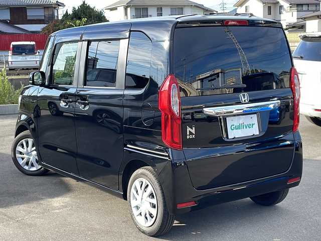 ホンダ Ｎ ＢＯＸ G L ターボ ホンダセンシング 新潟県 2020(令2)年 3.6万km クリスタルブラックパール 純正８インチナビ　/（BT/FM/AM/フルセグTV）/バックカメラ　/ステアリングスイッチ/パドルシフト/両側パワースライドドア　/純正ドライブレコーダー前後　/純正フロアマット　/Ｄ／Ｎシートヒーター　/クルーズコントロール