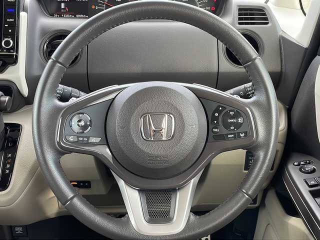 ホンダ Ｎ ＢＯＸ G L ターボ ホンダセンシング 新潟県 2020(令2)年 3.6万km クリスタルブラックパール 純正８インチナビ　/（BT/FM/AM/フルセグTV）/バックカメラ　/ステアリングスイッチ/パドルシフト/両側パワースライドドア　/純正ドライブレコーダー前後　/純正フロアマット　/Ｄ／Ｎシートヒーター　/クルーズコントロール