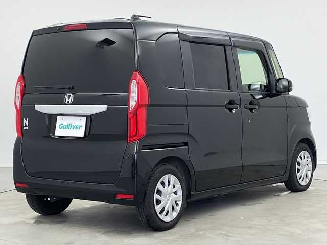 ホンダ Ｎ ＢＯＸ G L ターボ ホンダセンシング 新潟県 2020(令2)年 3.6万km クリスタルブラックパール 純正８インチナビ　/（BT/FM/AM/フルセグTV）/バックカメラ　/ステアリングスイッチ/パドルシフト/両側パワースライドドア　/純正ドライブレコーダー前後　/純正フロアマット　/Ｄ／Ｎシートヒーター　/クルーズコントロール