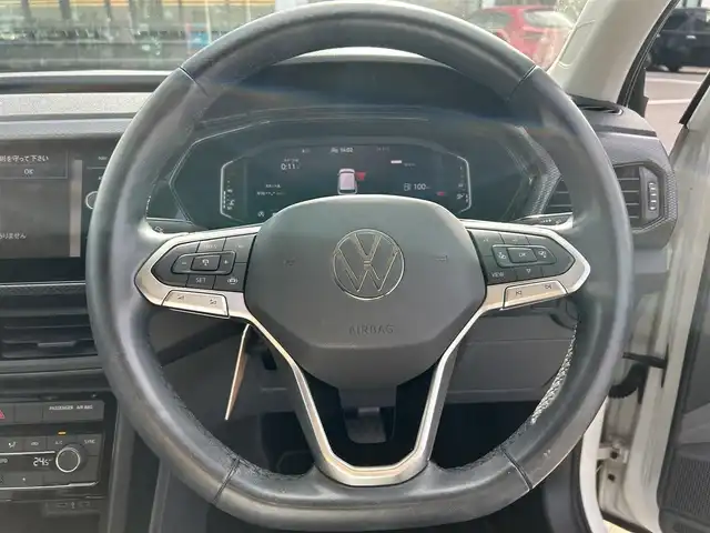 フォルクスワーゲン ＶＷ Ｔ－クロス TSI アクティブ 栃木県 2021(令3)年 3万km ピュアホワイト フロントアシスト/リアトラフィックアラート/ブラインドスポット/アダプティブクルーズコントロール/レーンアシスト/パークアシスト/パークディスタンスコントロール/MMIナビゲーションシステム/Bluetooth Audio/AppleCarPlay/AndroidAuto/MirrorLink/バックカメラ/ビルトインETC2.0/スマートキー/LEDヘッドライト/フロント/リアフォグ/アイドリングストップ
