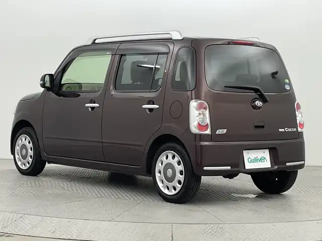 ダイハツ ミラ ココア プラスG 新潟県 2014(平26)年 5万km プラムブラウンクリスタルマイカ 4WD/純正ナビ/　　ワンセグ/CD/FM/AM/AUX/バックカメラ/Fフォグ/アイドリングストップ/ウィンカーミラー/電格ミラー/オートエアコン/社外アルミホイール付スタッドレスタイヤ車載/スマートキー