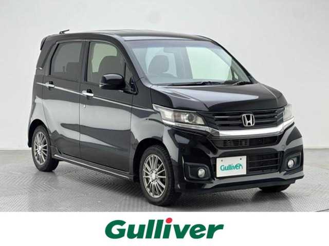 ホンダ Ｎ ＷＧＮ カスタム G Lパッケージ 兵庫県 2016(平28)年 6.2万km スマートブラック 純正ギャザーズナビ/フルセグ CD DVD BT MSV/バックカメラ/クルーズコントロール/ETC/ハーフレザーシート/純正フロアマット/HIDヘッドライト/オートライト/ステアリングリモコン/スマートキー