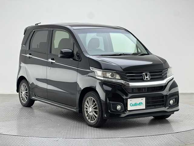 ホンダ Ｎ ＷＧＮ カスタム G Lパッケージ 兵庫県 2016(平28)年 6.2万km スマートブラック 純正ギャザーズナビ/フルセグ CD DVD BT MSV/バックカメラ/クルーズコントロール/ETC/ハーフレザーシート/純正フロアマット/HIDヘッドライト/オートライト/ステアリングリモコン/スマートキー