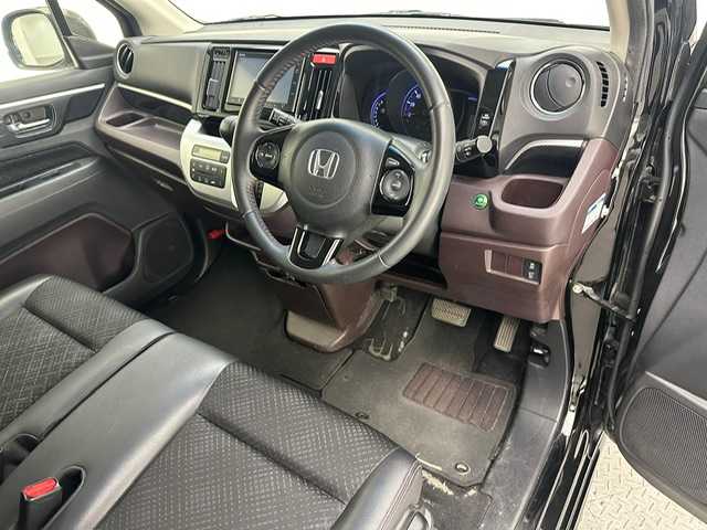 ホンダ Ｎ ＷＧＮ カスタム G Lパッケージ 兵庫県 2016(平28)年 6.2万km スマートブラック 純正ギャザーズナビ/フルセグ CD DVD BT MSV/バックカメラ/クルーズコントロール/ETC/ハーフレザーシート/純正フロアマット/HIDヘッドライト/オートライト/ステアリングリモコン/スマートキー