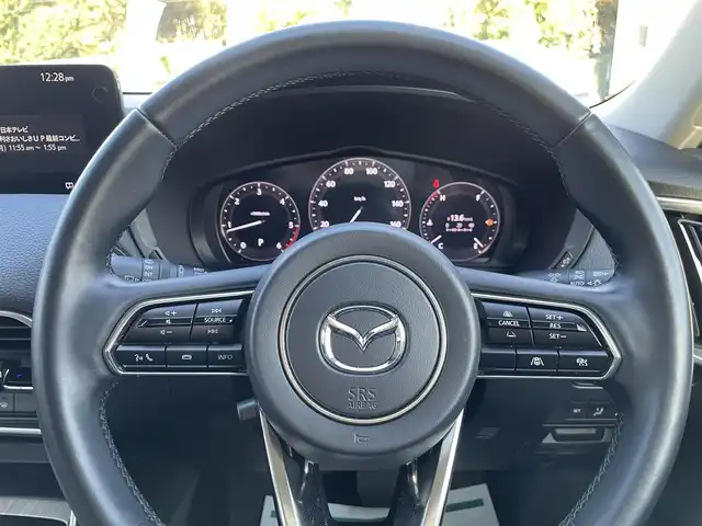 マツダ ＣＸ－６０ XD Lパッケージ 埼玉県 2023(令5)年 1.3万km プラチナクォーツメタリック 白革シート/シートヒーター/純正ナビTV/360度カメラ/LEDヘッドライト/パワーバックドア/クリアランスソナー/純正20インチアルミ/レーダークルーズコントロール/衝突軽減ブレーキ/Fドラレコ/プッシュスタート/スマートキー/保証書付整備手帳/取扱説明書