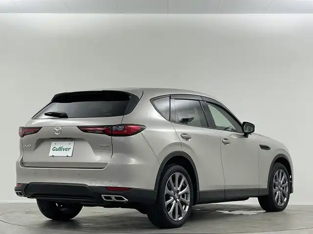 マツダ ＣＸ－６０ XD Lパッケージ 埼玉県 2023(令5)年 1.3万km プラチナクォーツメタリック 全方位 /白革/BSM/HUD/ワイヤレス充電 /ETC /全席シートヒーター /ステアリングヒーター /ドライブレコーダー /メモリー付パワーシート /電動リアゲート /純正フロアマット /100V電源 /衝突軽減