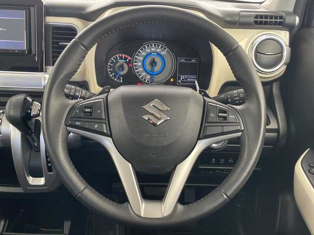 スズキ クロスビー HYBRID MZ 愛知県 2019(平31)年 4.6万km スーパーブラックパール 3トーンコーディネート スズキセーフティサポート/SDナビ SDカードなし/クルーズコントロール/シートヒーター/コーナーセンサー/純正アルミホイール/LEDヘッドライト/パドルシフト/オートマチックハイビーム/ドライブレコーダー/ETC/衝突軽減システム/フルセグ/CD DVD/Bluetooth/ステアリングスイッチ/スマートキー/プッシュスタート