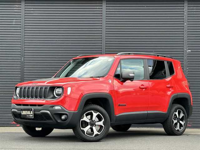 クライスラー・ジープ ジープ レネゲード トレイルホーク 茨城県 2019(令1)年 5.5万km 赤 純正ナビ /12セグ /CarPlay /BT /USB /レ-ンセンス /ブラインドスポットモニタ- /バックカメラ /パ-クセンサ- /LEDヘッドライト /オ-トライト /クル-ズコントロ-ル /ETC /純正17インチアルミホイ-ル /ドラレコ /ル-フレ-ル /禁煙車