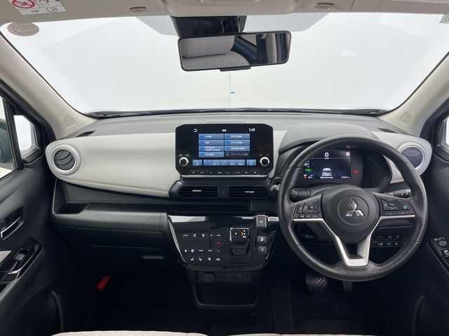三菱 ｅＫクロス ＥＶ P 千葉県 2022(令4)年 2.4万km ナチュラルアイボリーメタリック 純正ナビ（Bluetooth/フルセグTV/AppleCarPaly /AndroidAuto）/全周囲カメラ/デジタルインナーミラー/シートヒーター/ステアリングヒーター/前後コーナーセンサー/アダプティブクルーズコントロール/ウィンカーミラー/オートライト/LEDライト/オートエアコン/フォグランプ/充電ケーブル