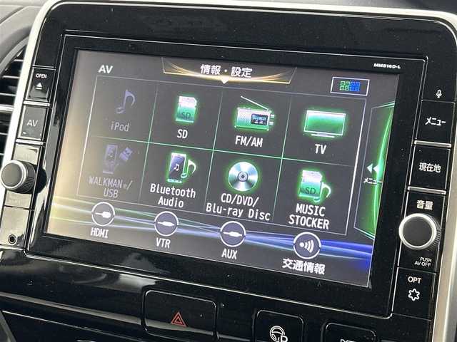 日産 セレナ ハイウェイスター G 福岡県 2018(平30)年 9.5万km ブリリアントホワイトパール 後席モニター　/純正９型ナビ（フルセグＴＶ）　/全方位カメラ　/ＥＴＣ　/クルーズコントロール　/コーナーセンサー　/エマージェンシーブレーキ　/レーンキープ　/パーキングアシスト　/両側電動スライドドア　/ＬＥＤライト