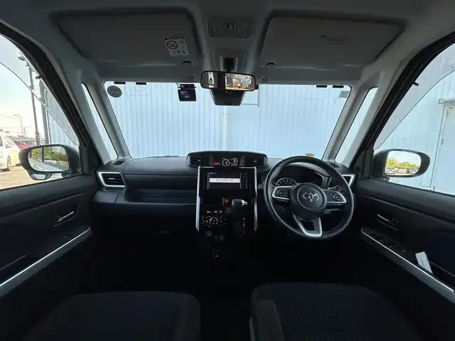 トヨタ ルーミー カスタムG 愛媛県 2021(令3)年 1.7万km パールホワイトⅢ 純正SDメモリーナビ/全方位カメラ/フルセグTV/CD/DVD再生/ETC/ミュージックサーバー（SD録音）/Bluetooth接続/アダプティブクルーズコントロール/両側パワースライドドア/純正フロアマット/純正14インチアルミホイール/LEDヘッドライト/コーナーセンサー/横滑り防止装置/衝突軽減ブレーキ/電動パーキングブレーキ/ブレーキホールド/ドライブレコーダー/充電用USBポート