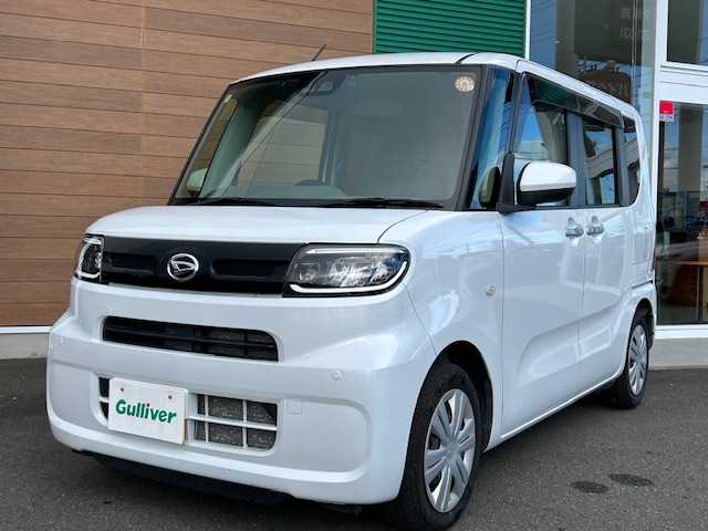 ダイハツ タント X セレクション 静岡県 2020(令2)年 4万km シャイニングホワイトパール 純正メモリナビ/AM/FM/CD/DVD/BT/フルセグ/バックカメラ/左側パワースライドドア/スマートキー/プッシュスタート/衝突軽減ブレーキ/アイドリングストップ/オートライト/LEDヘッドライト/コーナーセンサー/ドライブレコーダー前/ETC