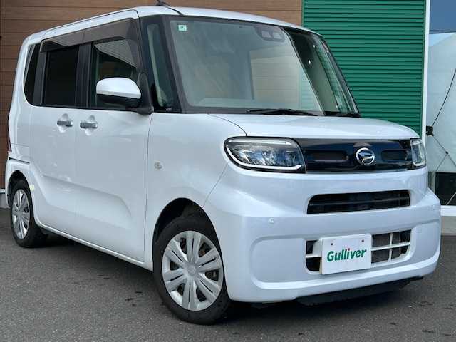ダイハツ タント X セレクション 静岡県 2020(令2)年 4万km シャイニングホワイトパール 純正メモリナビ/AM/FM/CD/DVD/BT/フルセグ/バックカメラ/左側パワースライドドア/スマートキー/プッシュスタート/衝突軽減ブレーキ/アイドリングストップ/オートライト/LEDヘッドライト/コーナーセンサー/ドライブレコーダー前/ETC