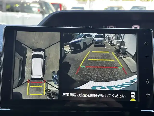 ダイハツ タント カスタム X 熊本県 2022(令4)年 3.5万km ブラックマイカメタリック ワンオーナー/ディスプレイオーディオ/【フルセグTV/Bluetooth/Applecarplay】/アラウンドビューモニター/両側パワースライドドア/衝突軽減防止装置/コーナーセンサー/レーンキープアシスト/ブレーキホールド/シートヒーター/プッシュスタート/スマートキー/ウィンカーミラー/オートLEDライト/オートハイビーム/ETC/ドライブレコーダー/純正14インチAW/純正フロアマット/純正ドアバイザー/ABS/盗難防止装置/保証書/取扱説明書/スペアキー