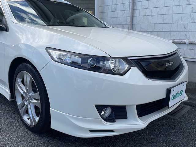 ホンダ アコード ツアラー 24TL スポーツスタイル 神奈川県 2008(平20)年 3.4万km プレミアムホワイトパール 純正HDDナビ(AM/FM/CD/DVD/HDD/ワンセグTV)/バックカメラ/無限グリル/クルーズコントロール/パドルシフト/横滑り防止装置/ハーフレザーシート/D席パワーシート/ルーフレール/スマートキー/リバース連動ミラー/ビルトインETC/HIDオートライト/フォグランプ/ステアリングスイッチ/ISOFIX/スペアキー×1/保証書/取扱説明書