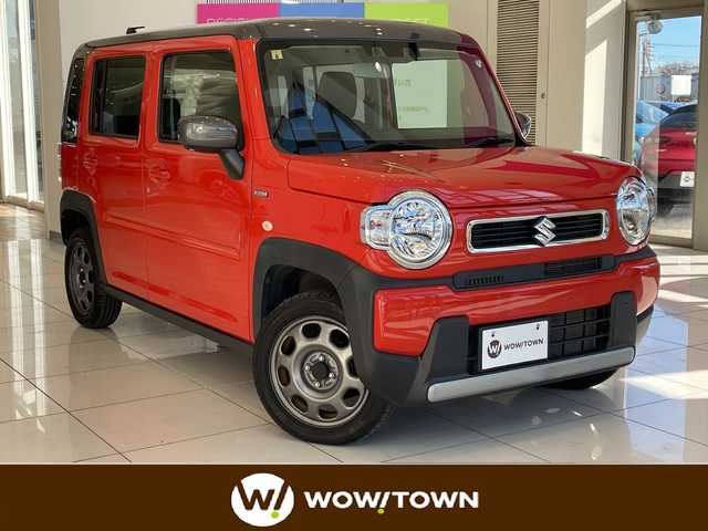 スズキ ハスラー HYBRID G 埼玉県 2021(令3)年 3.9万km バーミリオンオレンジ/ガンメタリック2トーン セーフティサポート/社外SDナビ/　　Bluetooth/CD/DVD/バックカメラ/コーナーセンサー/シートヒーター/オートライト/スマートキー/ETC/禁煙車