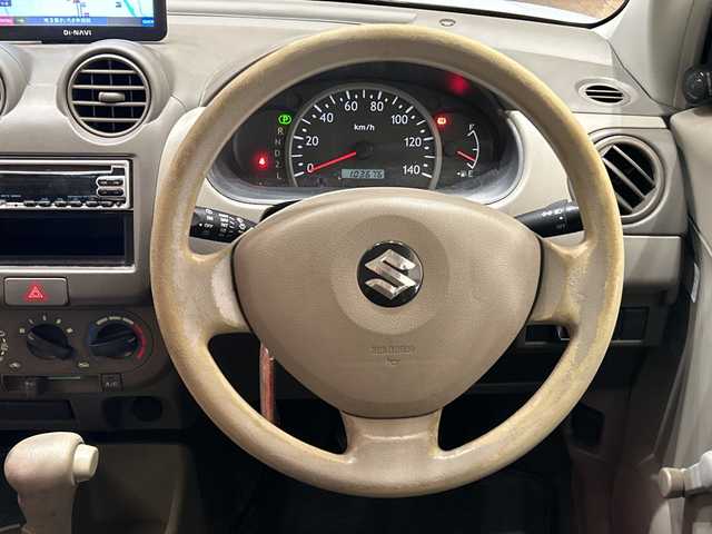 スズキ アルト VP 埼玉県 2005(平17)年 10.4万km スペリアホワイト ポータブルナビ/　　ワンセグTV