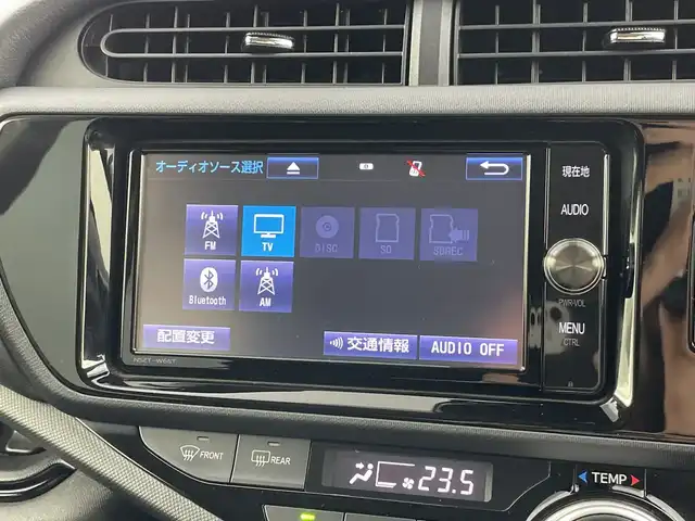 トヨタ アクア S スタイルブラック 神奈川県 2016(平28)年 2万km ブラックマイカ 禁煙車/ワンオーナー/純正7インチナビ/（CD/DVD/Bluetooth/フルセグTV/SD)/バックカメラ/トヨタセーフティセンス/・プリクラッシュセーフティ/・オートマチックハイビーム/・レーンディパーチャーアラート/ETC/モデリスタ製15インチアルミホイール/スマートキー/プッシュスタート/フロアマット/横滑り防止装置/オートエアコン