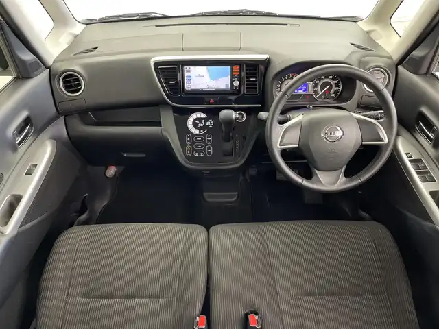 日産 デイズ ルークス ハイウェイスターS 鹿児島県 2016(平28)年 7万km ホワイトパール 純正SDナビ/（AM/FM/CD/DVD/Bluetooth）/フルセグテレビ/オートライト/HIDライト/両側スライドドア/スマートキー /スペアキー/社外AW14インチ/アイドリングストップ