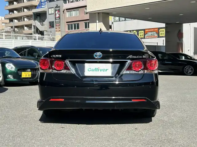 トヨタ クラウン ハイブリッド アスリートS 神奈川県 2015(平27)年 12.6万km ブラック 純正ＳＤナビ　/Bluetooth/CD/DVD/バックカメラ　　/追従走行付きクルーズコントロール　/ETC2.0 /前席パワーシート/シートヒーター　/パーキングアシスト　/コーナーセンサー　/純正フロアマット　/純正アルミホイール　