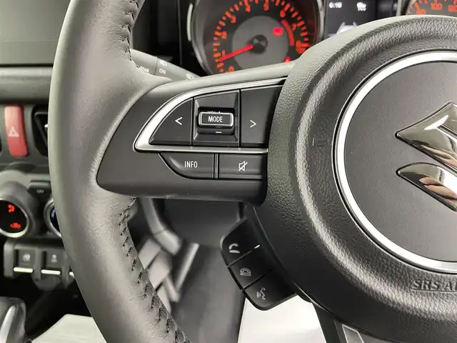 スズキ ジムニー シエラ JC 宮城県 2025(令7)年 0.1千km ブルーイッシュブラックパール3 登録済未使用車/スズキセーフティサポート/前後パーキングセンサー/ＬＥＤヘッドライト/フォグランプ/シートヒーター/レーダークルーズコントロール/レーンキープアシスト/オートハイビーム/純正１５ＡＷ/ヒルディセントコントロール/ヒーテッドドアミラー