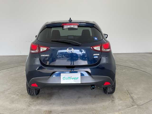 マツダ デミオ 13S ツーリング 兵庫県 2017(平29)年 3万km ディープクリスタルブルーマイカ ・マツダスピードエアロ（フロント）/・スマートシティブレーキサポート/・純正マツダコネクトナビ/BT/USB/・バックカメラ/・ETC/・ブラインドスポットモニター/・ヘッドアップディスプレイ/・横滑り防止装置/・アイドリングストップ/・スマートキー/・プッシュスタート/・スペアキー/・純正15インチアルミホイール/・フロアマット/・W＋サイドエアバック/・カーテンエアバック/・ステアリングリモコン/・LEDライト/・オートライト/・フォグランプ