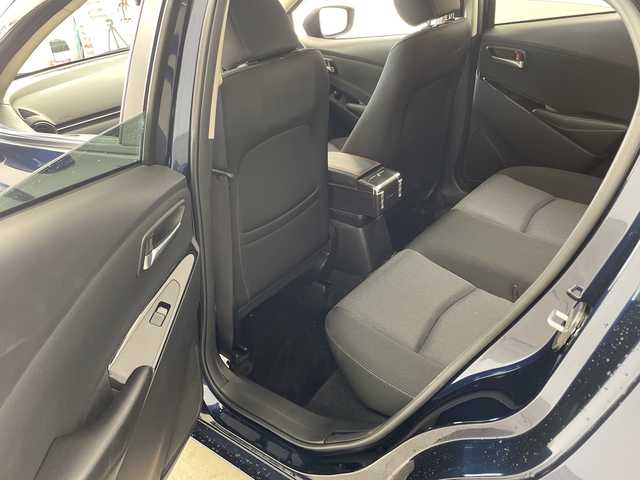 マツダ デミオ 13S ツーリング 兵庫県 2017(平29)年 3万km ディープクリスタルブルーマイカ ・マツダスピードエアロ（フロント）/・スマートシティブレーキサポート/・純正マツダコネクトナビ/BT/USB/・バックカメラ/・ETC/・ブラインドスポットモニター/・ヘッドアップディスプレイ/・横滑り防止装置/・アイドリングストップ/・スマートキー/・プッシュスタート/・スペアキー/・純正15インチアルミホイール/・フロアマット/・W＋サイドエアバック/・カーテンエアバック/・ステアリングリモコン/・LEDライト/・オートライト/・フォグランプ