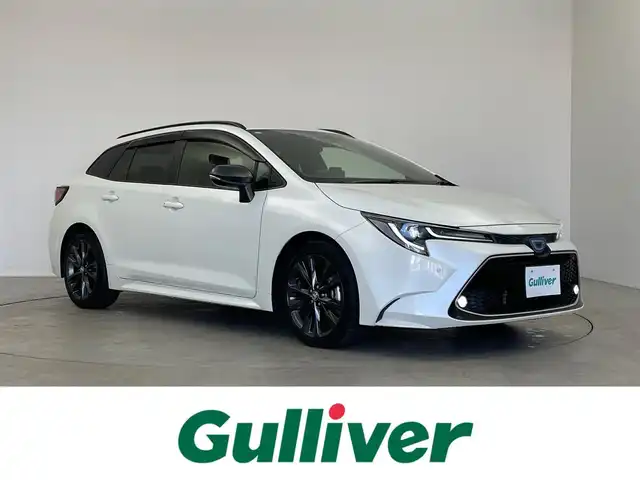 トヨタ カローラツーリング ハイブリッド ダブルバイビー 埼玉県 2020(令2)年 3.4万km ホワイトパールクリスタルシャイン 純正９インチディスプレイオーディオ　バックカメラ　ＢＳＭ　ＨＵＤ　ビルトインＥＴＣ　ドライブレコーダー　セーフティセンス　レーダークルーズコントロール　シートヒーター　ＡＣ１００Ｖ　オートハイビーム