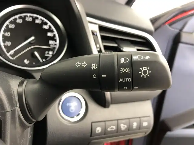 トヨタ カムリ G レザーパッケージ 愛知県 2017(平29)年 3.4万km エモーショナルレッド 純正ナビ/（Bluetooth/USB/ラジオ/フルセグ）/バックカメラ/ETC/ドラレコ/トヨタセーフティセンス/ヘッドアップディスプレイ/パワーシート/シートヒーター/レザーシート/純正フロアマット/ドアバイザー/電格ミラー/電動パーキングブレーキ/スマートキー/プッシュスタート/ガーニッシュ（フロント・リア・サイド）