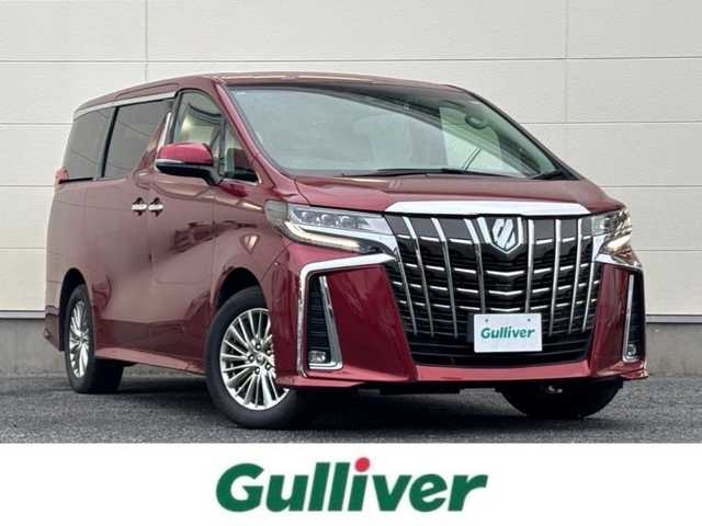 トヨタ アルファードハイブリット SR Cパッケージ 茨城県 2022(令4)年 7.1万km ワイン 純正ナビ/パノラミックビューモニター/フリップダウンモニター/デジタルインナーミラー/前後ドライブレコーダー/両側パワースライドドア/JBLプレミアムサウンド/2.0ビルトインETC/AC100V/オットマン/ステアリングヒーター/シートヒーターD席＋N席/エアーシート