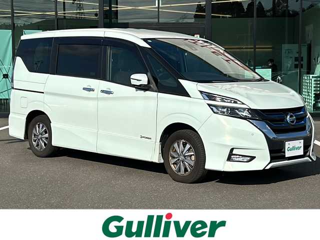 日産 セレナ e－パワー ハイウェイスター V 鹿児島県 2019(令1)年 8.8万km ミントホワイトP 純正HDDナビ/（FM/AM/BT）/フルセグＴＶ/両側電動スライドドア/純正16インチアルミホイール/アラウンドビューモニター/ドライブレコーダー（DJ4-D）/衝突軽減ブレーキ/横滑り防止装置/ダブル/サイド/カーテンエアバック/オートライト/コーナーセンサー/社外フロアマット/スマートキー