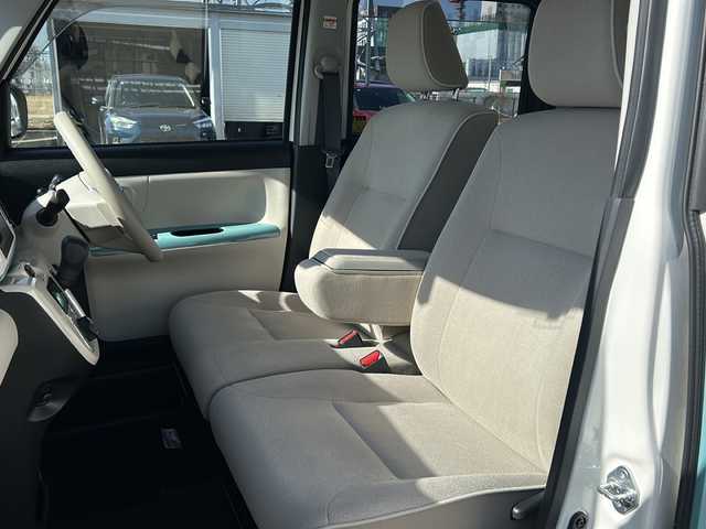 ダイハツ ムーヴ キャンバス G メイクアップ VS SAⅢ 石川県 2022(令4)年 0.4万km パールホワイトⅢ/ファインミントメタリック 2トーン 純正SDナビ/フルセグテレビ/Bluetooth/スマートアシスト/両側パワースライドドア/LEDヘッドライト/純正フロアマット/オートライト/純正ドアバイザー/全方位カメラ