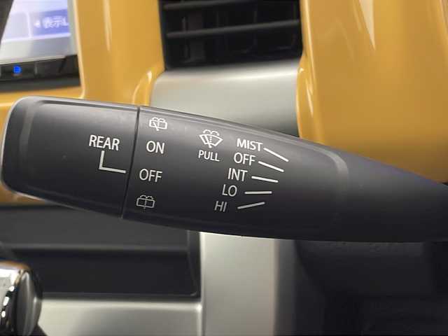 スズキ ハスラー G 宮崎県 2018(平30)年 5.7万km 黄Ⅱ 禁煙車/衝突被害軽減ブレーキ/社外ナビTV/（KXM-E503/CD/DVD/Bluetooth/フルセグTV)/純正ビルトインETC/純正マッドガード/純正セキュリティアラーム/純正ラバーマット/オートエアコン/電動格納ミラー/リアプライバシーガラス/ドアバイザー/スマートキー/プッシュエンジンスタート/スペアキー/新車時保証書/取扱い説明書