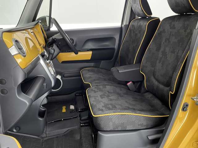 スズキ ハスラー G 宮崎県 2018(平30)年 5.7万km 黄Ⅱ 禁煙車/衝突被害軽減ブレーキ/社外ナビTV/（KXM-E503/CD/DVD/Bluetooth/フルセグTV)/純正ビルトインETC/純正マッドガード/純正セキュリティアラーム/純正ラバーマット/オートエアコン/電動格納ミラー/リアプライバシーガラス/ドアバイザー/スマートキー/プッシュエンジンスタート/スペアキー/新車時保証書/取扱い説明書