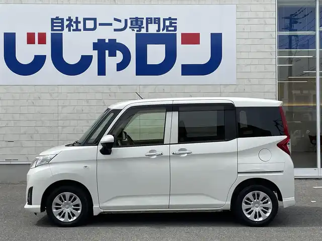 トヨタ ルーミー X S 佐賀県 2018(平30)年 7.9万km パールホワイトⅢ （株)IDOMが運営する【じしゃロン佐賀店】の自社ローン専用車両になります。/こちらは現金またはオートローンご利用時の価格です。自社ローンご希望の方は別途その旨お申付け下さい/・片側電動スライド　/・ＢＴオーディオ　/・純正ナビ/ワンセグ